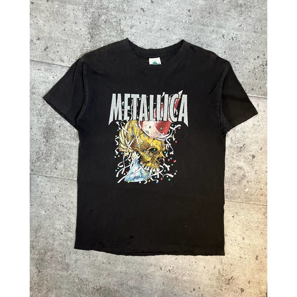 Metallica Thrashed & Repaired Band Tee (M/L) - 1999 - Picture 1 of 3
